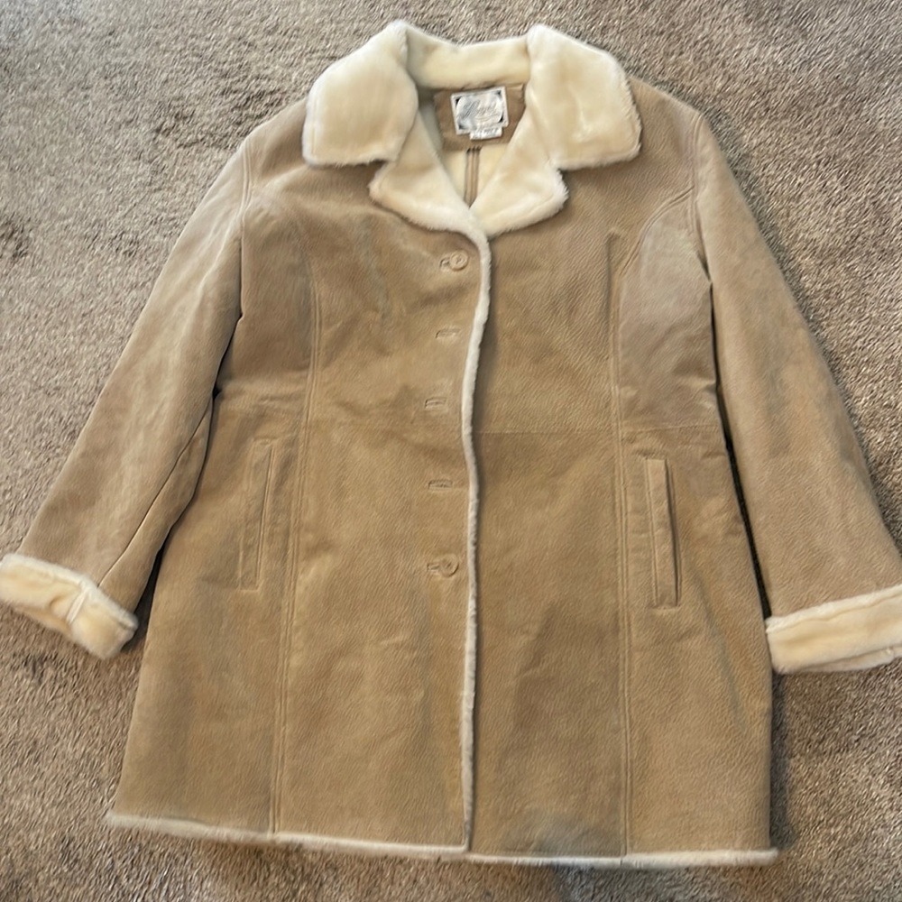 Vintage Learsi Womens Button Up Jacket With Pockets